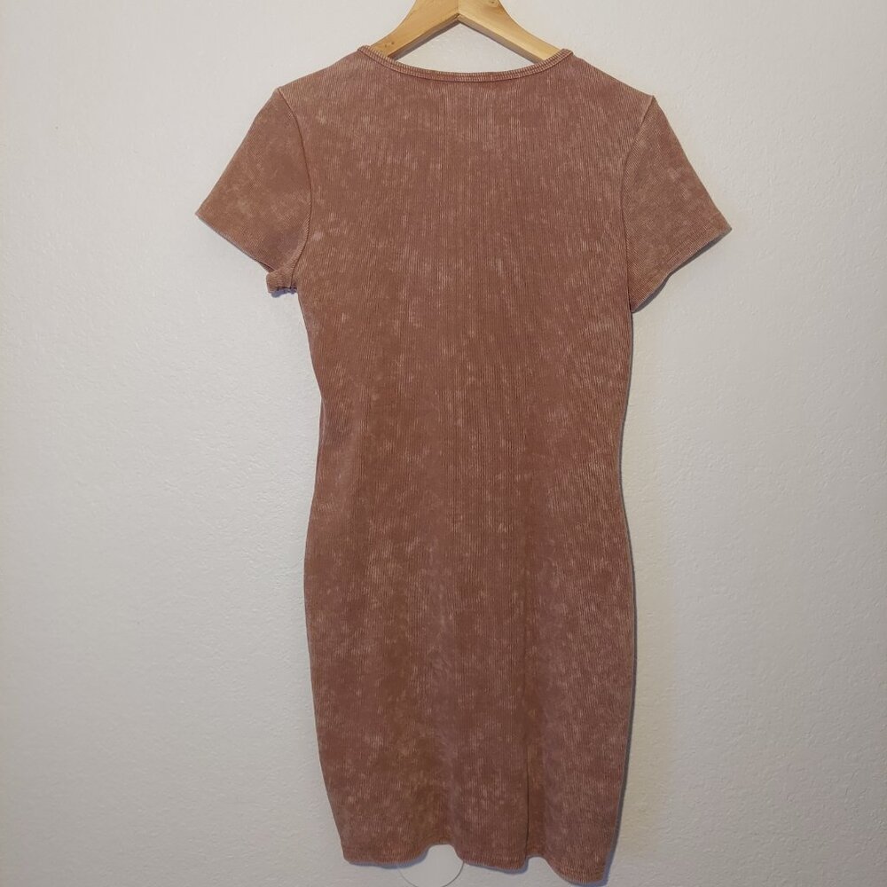 Bodycon T-Shirt Dress Minimalist Streetwear - Picture 7 of 8
